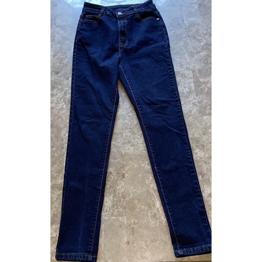 U.W.J Los Ángeles  Skinny Jeans Juniors Dark Wash 24” Waist 30” Inseam 24x30